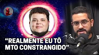 imagem do vídeo "ELE NÃO TINHA D3P!L4D0" (VICTOR AHMAR) com Dihh Lopes, Guima e Murilo Moraes | Planeta Podcast