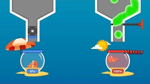 Water Puzzle Gameplay Full Game - save the fish game - gameplay walkthrough - fishdom android game