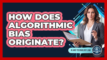 How Does Algorithmic Bias Originate?