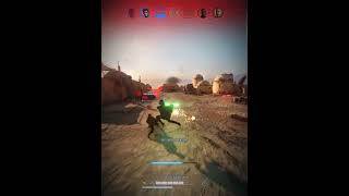 Luke Deletes Maul In Seconds ⚡ starwars battlefront2 pc xbox ps4 ps5