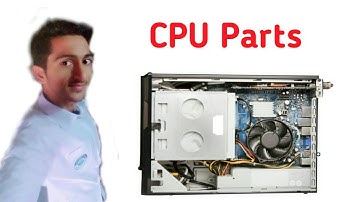 Computer hardware CPU basic parts and works step by step in urdu tutorial