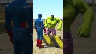 GTA V Superhero Slap Battle, who will win? 🔥 #shorts