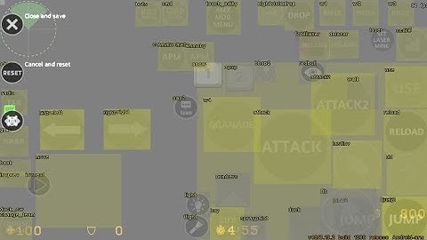 Counter-Strike Android: Tutorial How To Use DM-GG Escape Touch !!