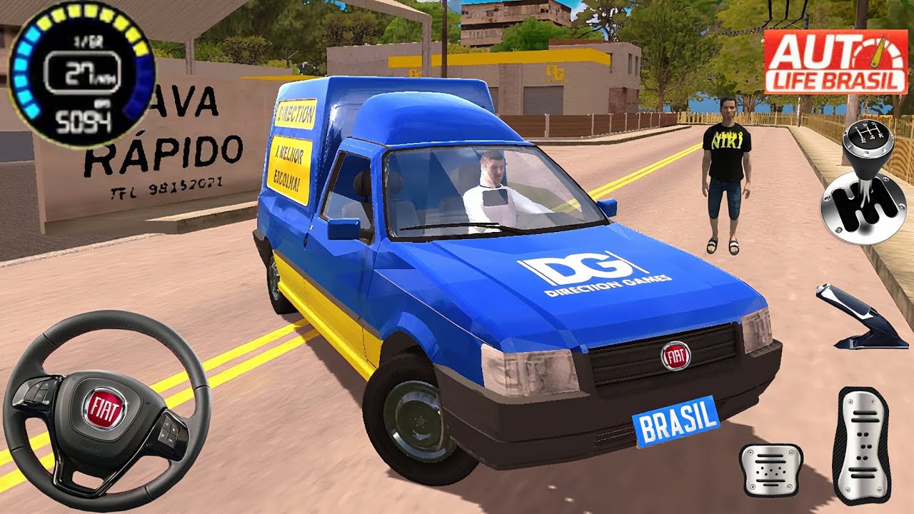 Auto Life Fiat Uno Transport Car Driving Simulator Game Auto Life Brasil 2025 ...
