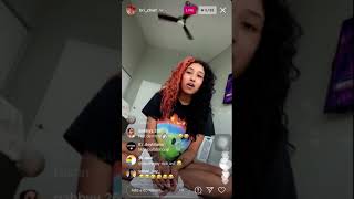 Bri chief and Davine jay argue on ig live