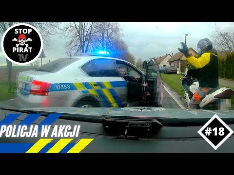 POLICJA W AKCJI #18 - Audi A6 ucieka po polach, iskry z Volkswagena, pogoń za sprawcą kolizji i inni