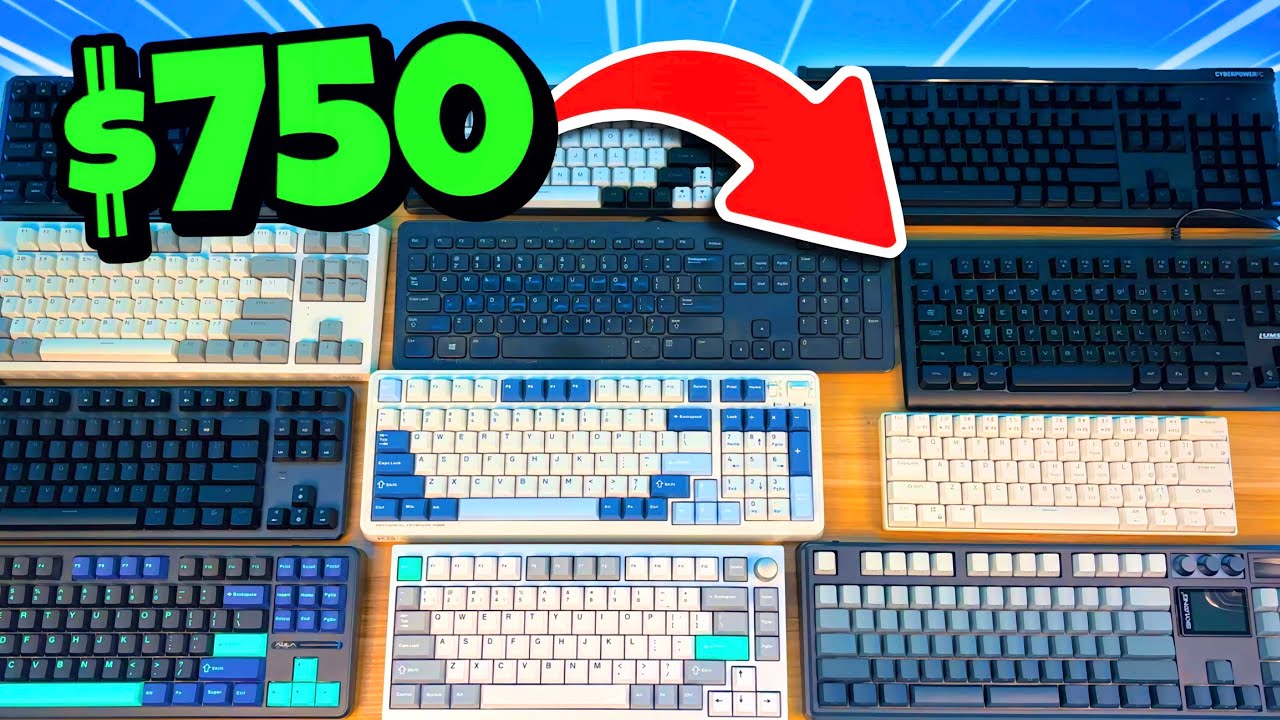My INSANE $750 Keyboard Collection! (Full Tour)