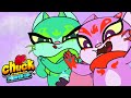 Chuck Chicken - Power Up 🐔 Koleksi Elemental Kucing 🐱 😼 Video lucu ⭐ Super Toons TV Bahasa