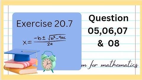 Class 10 New Maths book Ex:20.7 question 05,06,07 &08 #class10maths #mathsnewbook #mathssindhboard