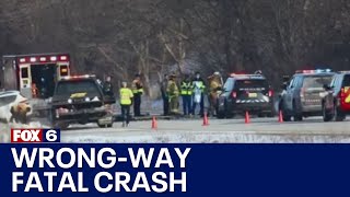 Waukesha wrong-way crash on STH 16; 1 dead, 1 injured | FOX6 News Milwaukee