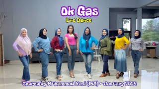 Download lagu Ok Gas Line Dance - Choreo @muhammadyani3266 - by Dealova Line Dance Kebumen