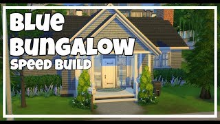 BLUE BUNGALOW // The Sims 4: Speed Build