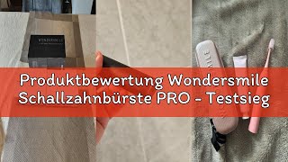 Produktbewertung Wondersmile Schallzahnbürste Pro - Testsieger 2025-100 Tage Risikofrei Testen - Tüv