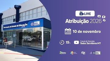 Live Atribuição 2026