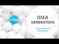 Idea Generation – Innovation Explained