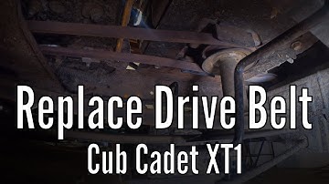 Replace Drive Belt Cub Cadet XT1
