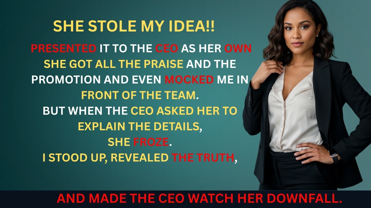 She Stole My Idea—So I Made the CEO Watch Her Downfall YouTube