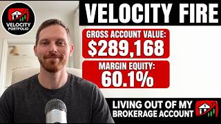 Living Out Of My Brokerage Account: Increasing My Equity %