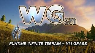 WorldGen V1.1 — Dense Grass System for Infinite Procedural Terrain (UE5)