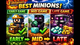 The ULTIMATE Minion Progression Guide | Hypixel Skyblock