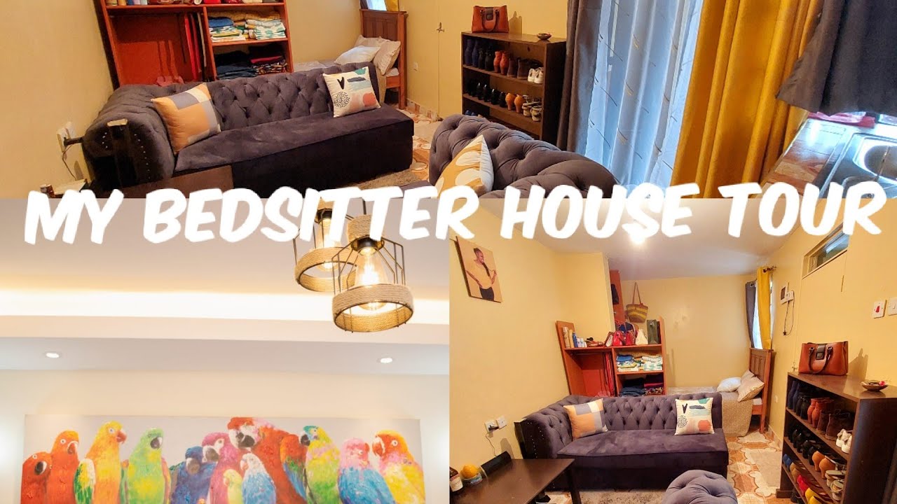 MY BEDSITTER HOUSE TOUR//BEDSITTER ARRANGEMENT TOUR//LIVING ALONE VLOG