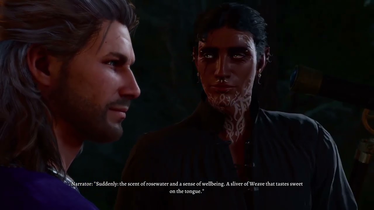 Lore dump about my Durge character || Baldur’s Gate 3 || Gale Act 1 Romance scene