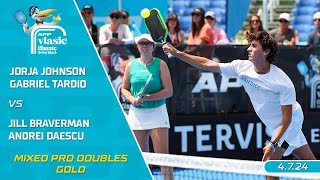 2024 APP Vlasic Classic Delray Beach I Johnson/Tardio vs. Braverman/Daescu | Mixed Doubles Final