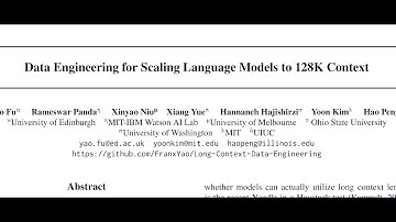 [short] Data Engineering for Scaling Language Models to 128K Context