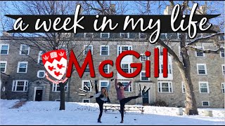 a week in my life at mcgill university