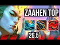 ZAAHEN vs AATROX (TOP) | EUW Master | 26.5