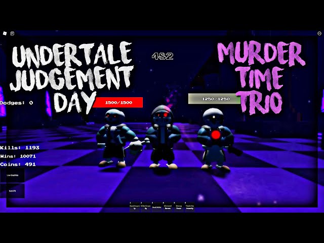 Murder Time Trio models! Made on Roblox. Of course, murder time