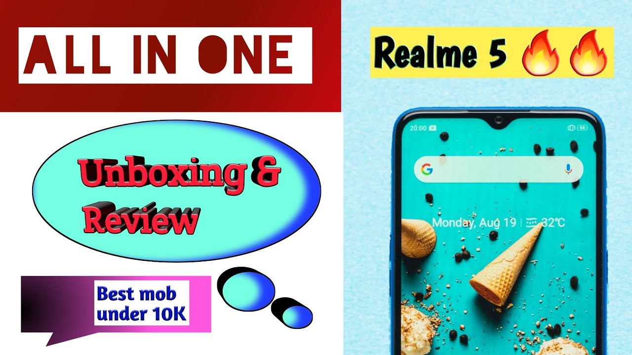 Realme 5 Unboxing || First Look 🔥 Full Review 😎