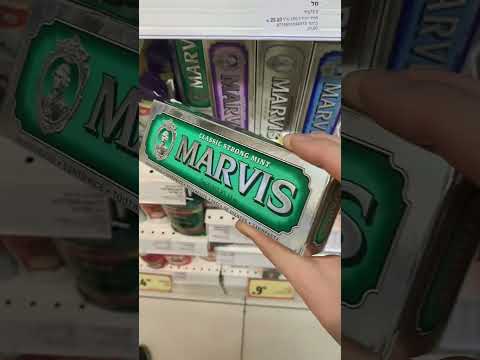 Video: Marvis - İtaliyadan diş pastası