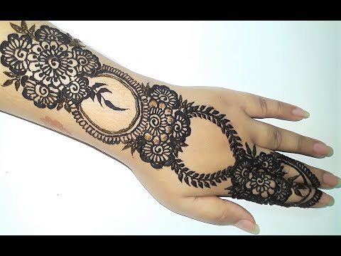 New Mehndi Design for Hand || Simple Easy Mehndi Design 2020 ||