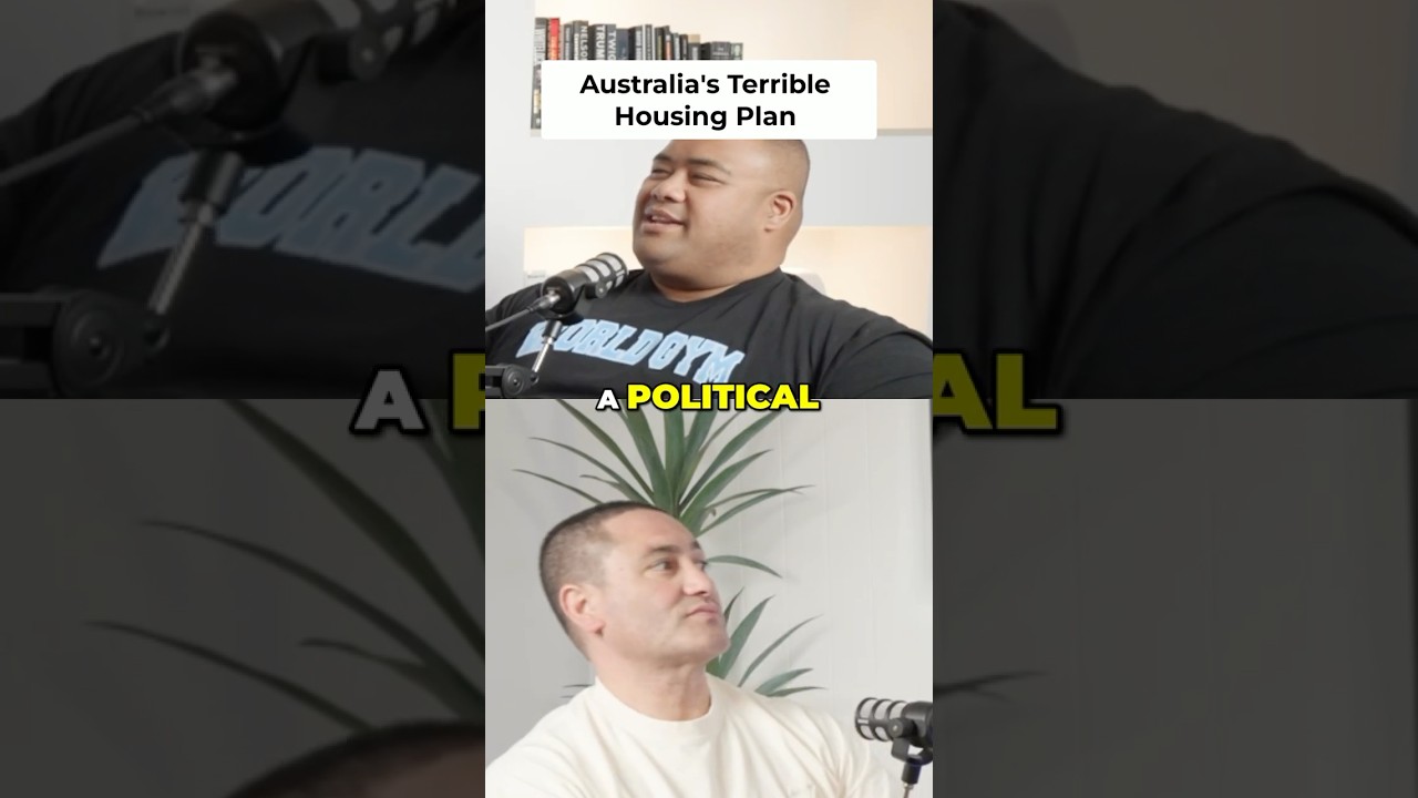 Australia's Housing Crisis: Politics vs. Market Reality! #shorts