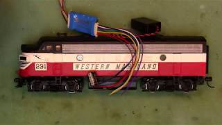 Celebrity F7A Bachmann Digitrax DCC install Net Worth