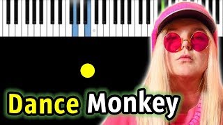 Video voorbeeld van "Tones And I - Dance Monkey | Piano_Tutorial | Разбор | КАРАОКЕ | НОТЫ + MIDI"