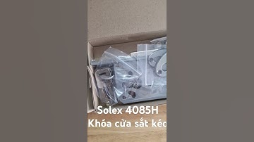 Ổ Khóa Cửa Lùa SOLEX 4085H – Made in thailand#khoacuacaocap #khoacuasat #khoacualua