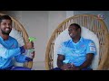 Spray challenge with Angelo Mathews and Dinesh Chandimal