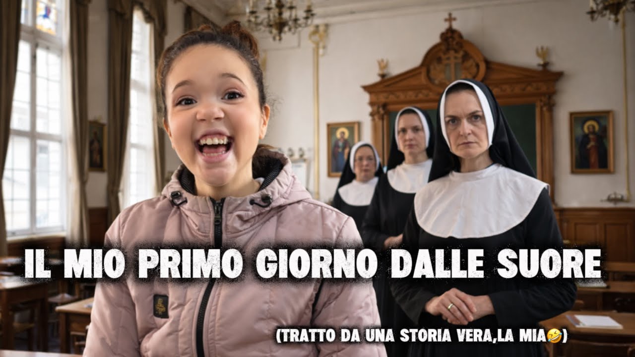 🤣il mio primo giorno a scuola dalle suore