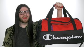 Champion Utility Medium Duffel Bag, Black