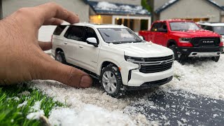 Unboxing of Mini Chevrolet Tahoe SUV RAM Realistic Diecast Model Cars