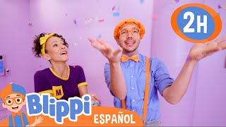 La Fábrica de los colores NYC | Aprende con Blippi | Videos educativos para niños