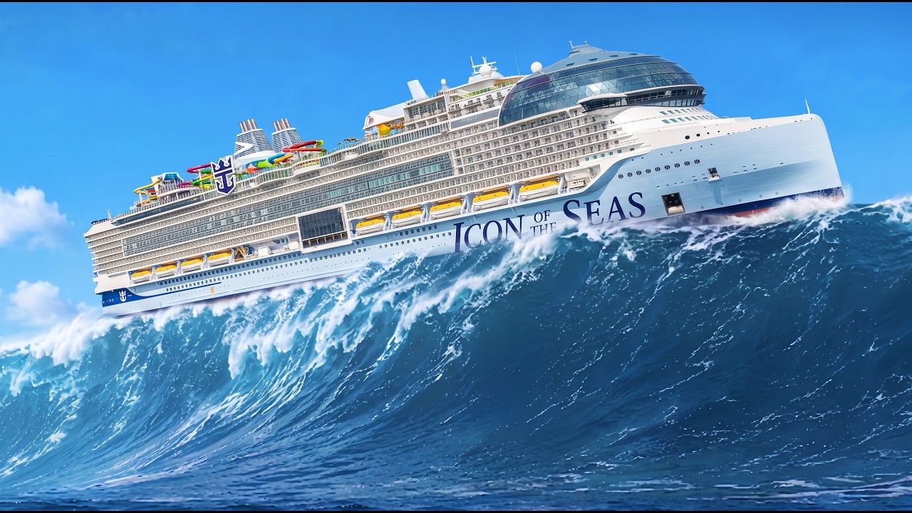 How Does Icon Of The Seas Avoid Breaking Apart or Capsizing in Waves?