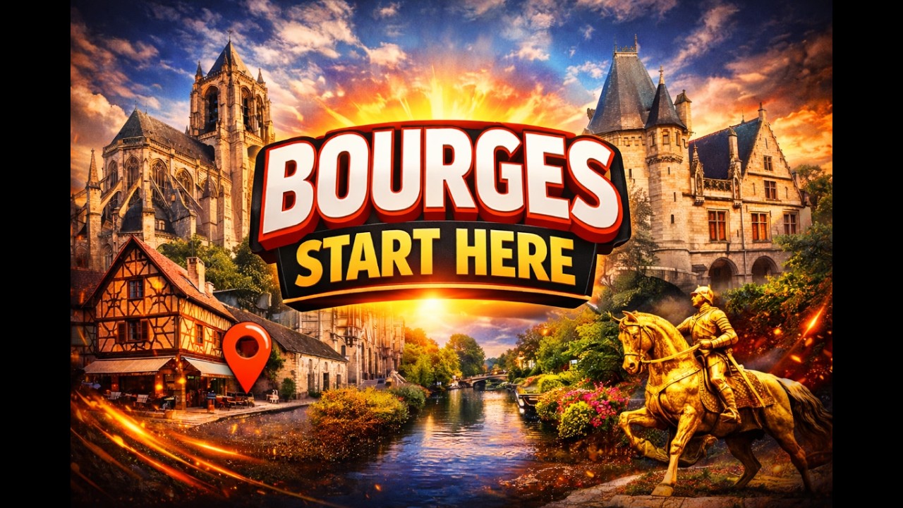 Bourges Travel Guide 2026 | France’s Hidden Medieval City (UNESCO Cathedral + Marshes)