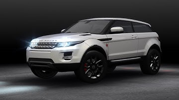 Need For Speed Most Wanted 2012 (Mobile) - Car Showcase: Land Rover Range Rover Evoque NFS Edition 