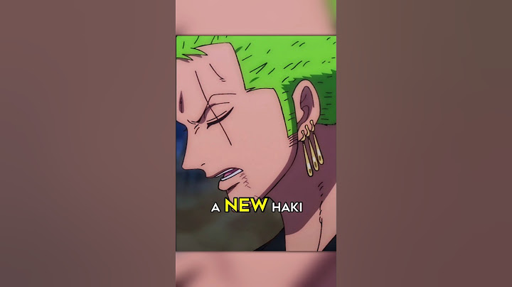 Zoro explains Luffy's new Haki level 2  #onepiece #luffy #zoro #haki