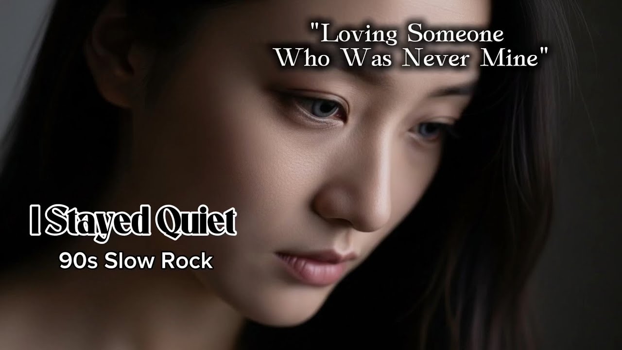 I Stayed Quiet — Loving Someone Who Was Never Mine | 90s Slow Rock (Female Vocal)