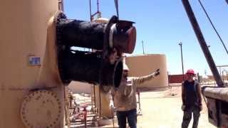 Pulling out a fire tube