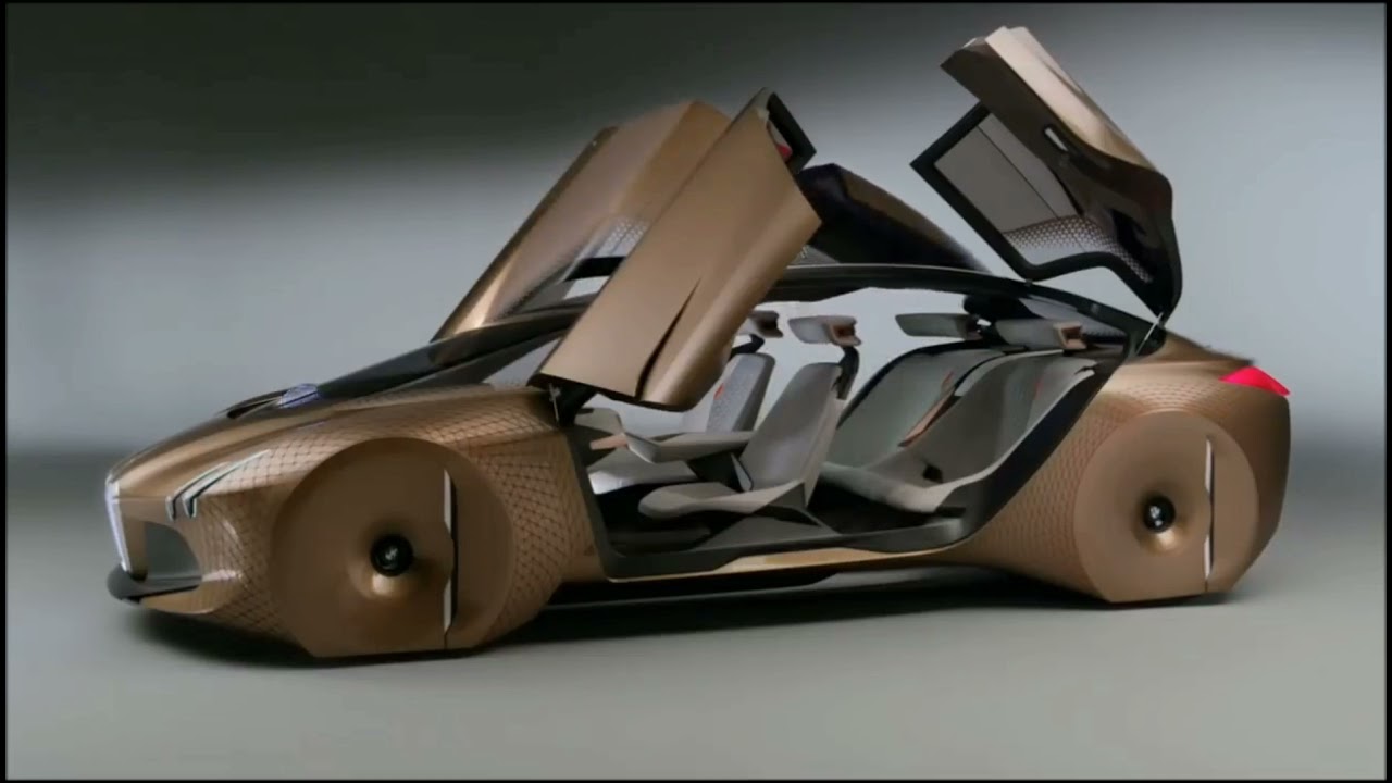 BMW Vision Next 100 - interior Exterior and Drive #bmw #drive